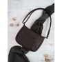 Sac en cuir naturel model 193249 Galanter