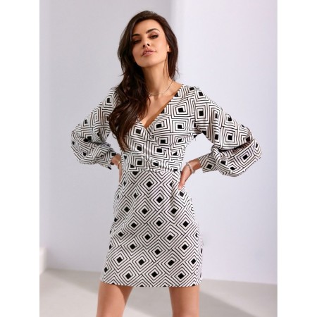 Robe de cocktail model 194302 Roco Fashion