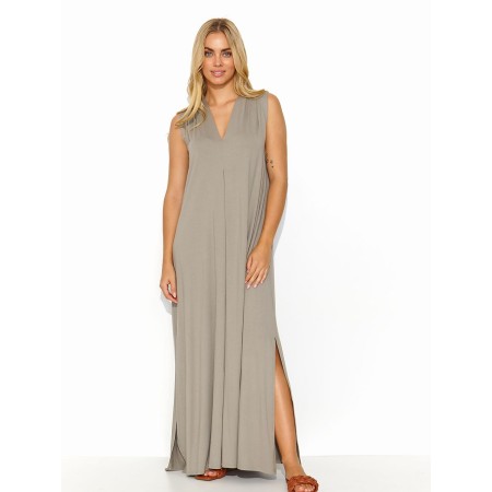 Robe de jour model 194310 Makadamia