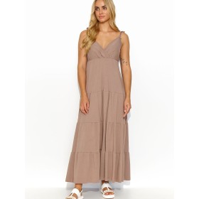 Robe de jour model 194316 Makadamia