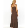 Robe de jour model 194318 Makadamia