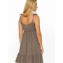 Robe de jour model 194336 Makadamia