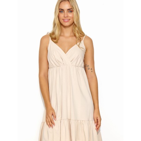 Robe de jour model 194337 Makadamia