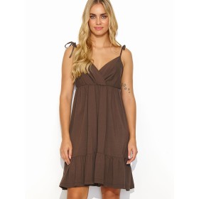 Robe de jour model 194338 Makadamia