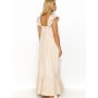 Robe de jour model 194343 Makadamia