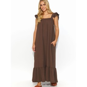 Robe de jour model 194344 Makadamia