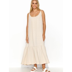 Robe de jour model 195004 Makadamia