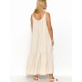 Robe de jour model 195004 Makadamia