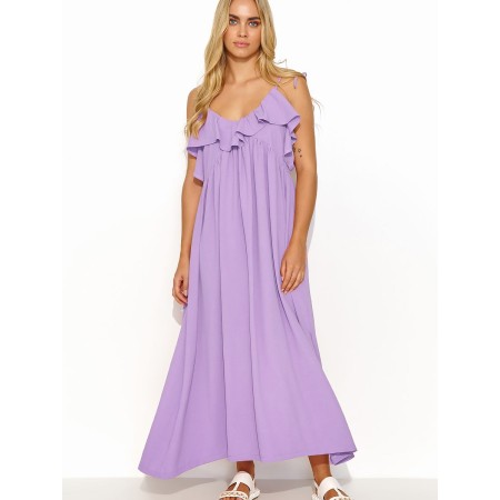 Robe de jour model 195009 Makadamia