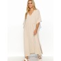 Robe de jour model 195015 Makadamia
