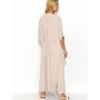 Robe de jour model 195015 Makadamia