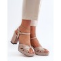 Sandales à talons model 195544 Step in style