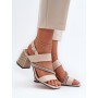 Sandales à talons model 195551 Step in style