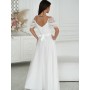Robe longue model 196092 Bicotone