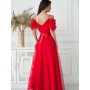 Robe longue model 196096 Bicotone
