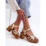 Sandales à talons model 196334 Step in style