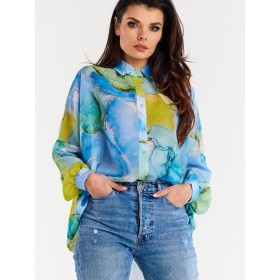 Chemise manche longue model 196618 awama