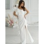 Robe longue model 197545 Bicotone