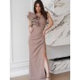 Robe longue model 197546 Bicotone