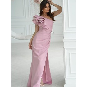 Robe longue model 197548 Bicotone