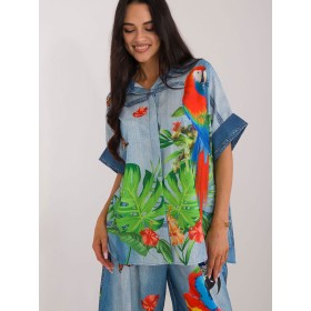 Chemise manche courte model 198371 Italy Moda