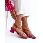 Sandales à talons model 198795 Step in style