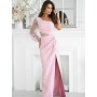 Robe longue model 198818 Bicotone