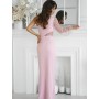 Robe longue model 198818 Bicotone