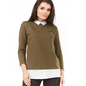 Chemisier model 109828 awama