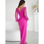 Robe longue model 199012 Bicotone