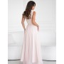 Robe longue model 199328 Bicotone