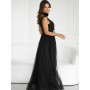 Robe longue model 199332 Bicotone