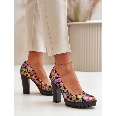 Escarpins talon large model 199812 Step in style