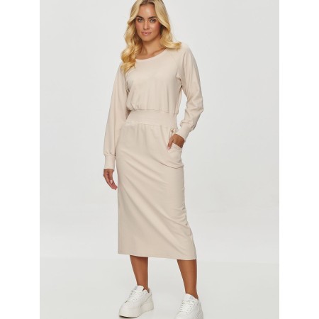 Robe de jour model 200040 Makadamia
