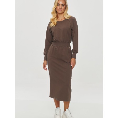Robe de jour model 200041 Makadamia