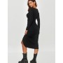 Robe de jour model 200071 Makadamia