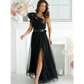 Robe longue model 200244 Bicotone