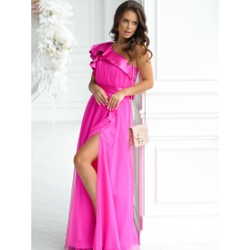 Robe longue model 200245 Bicotone
