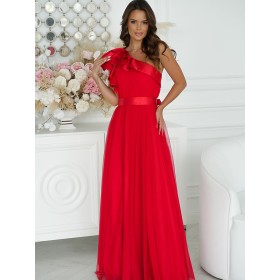 Robe longue model 200246 Bicotone