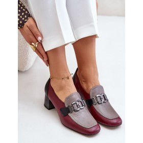 Escarpins talon large model 201038 Step in style