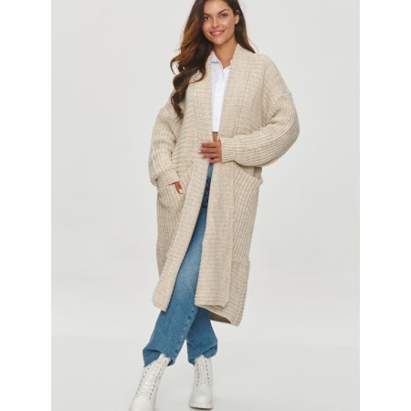 Cardigan model 201795 Makadamia