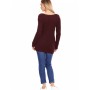 Chandail grossesse model 132031 PeeKaBoo