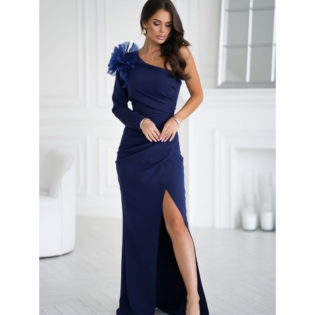 Robe longue model 202374 Bicotone