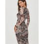 Robe de jour model 202966 Makadamia