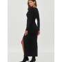 Robe de soirée model 202968 Makadamia