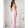 Robe longue model 203793 Bicotone