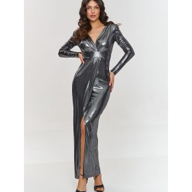 Robe longue model 209576 Makadamia