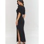Robe de jour model 209584 Makadamia