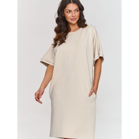 Robe de jour model 209593 Makadamia
