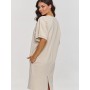 Robe de jour model 209593 Makadamia